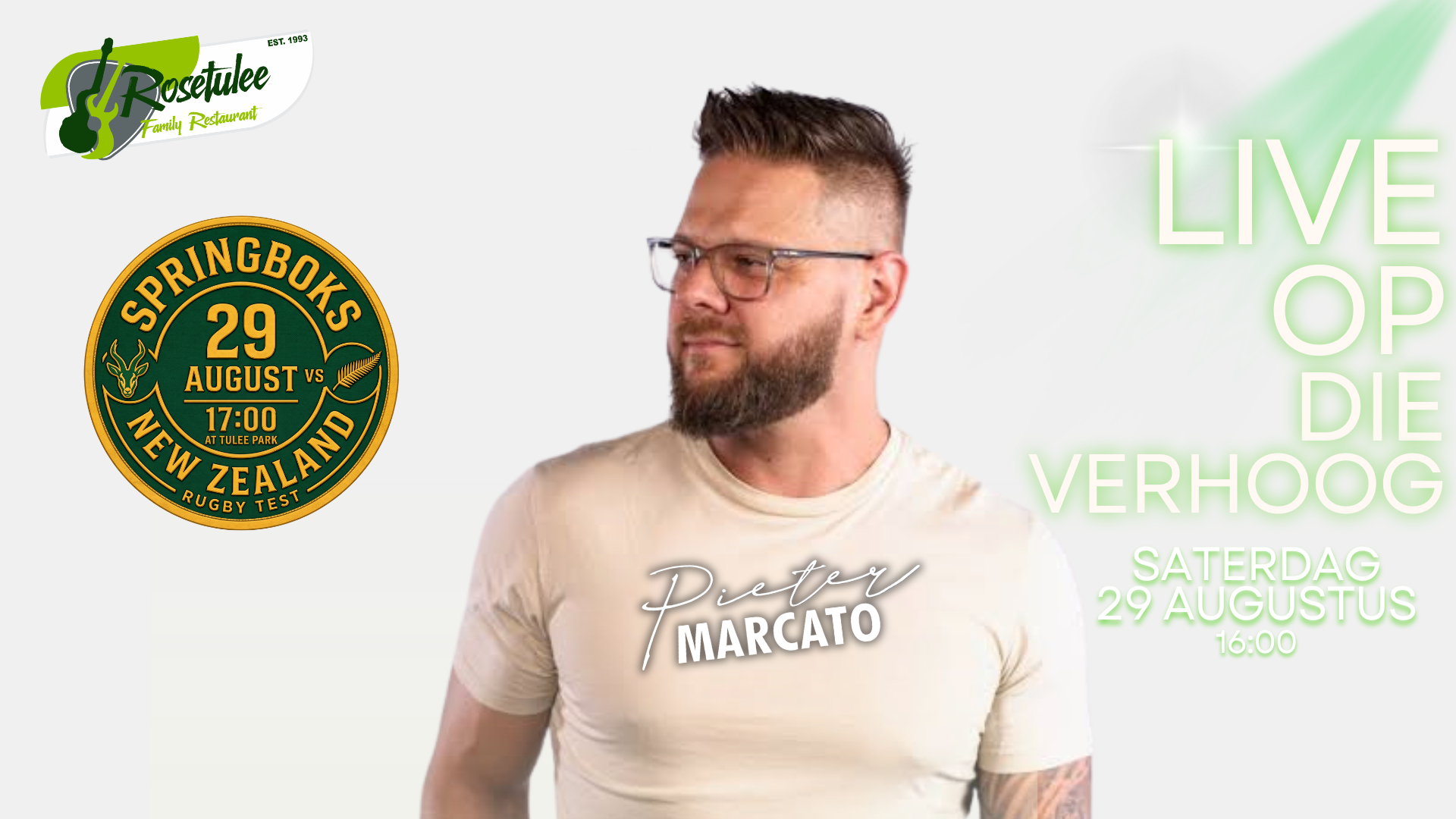 Pieter Marcato Live